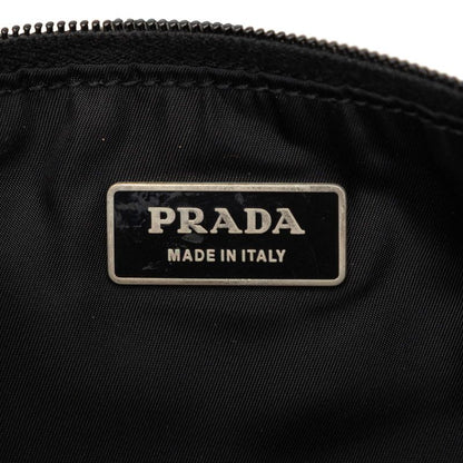 Prada Waist Bag Black Tessuto