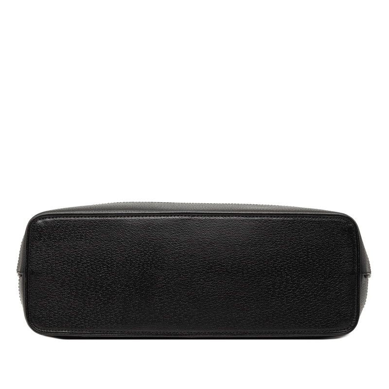 Gucci GG Marmont Double Tote Shoulder Bag Black Leather