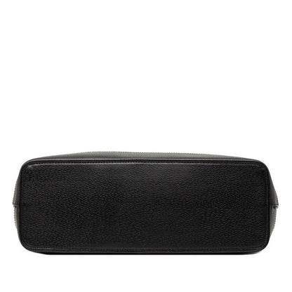 Gucci GG Marmont Double Tote Shoulder Bag Black Leather