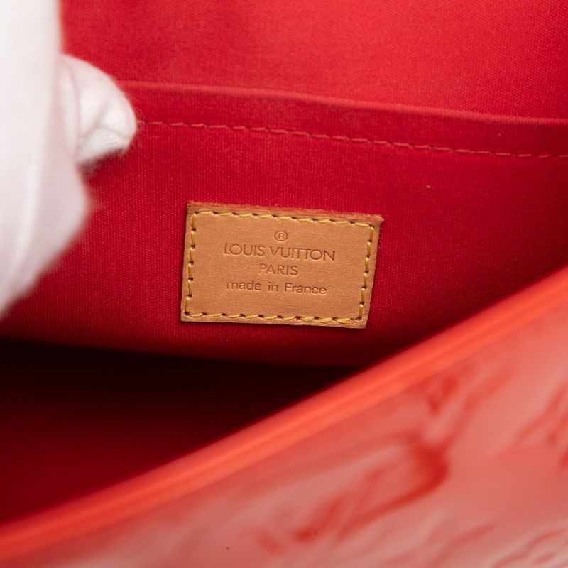 Louis Vuitton Monogram Vernis Skane Bay GM Rouge Red Patent Leather Shoulder Bag