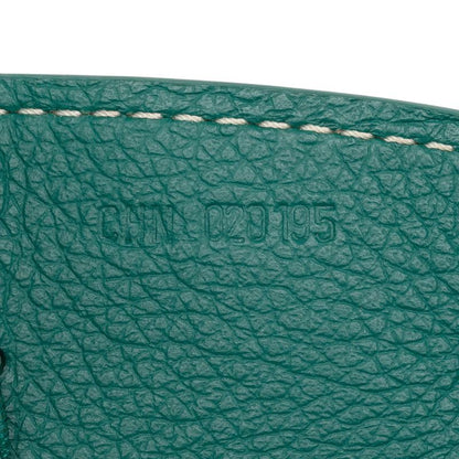 Goyard Black Universal Bag Clip Bag Charm Green Leather