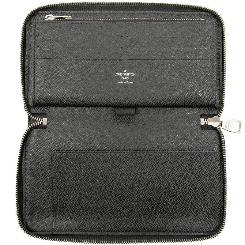 Louis Vuitton Damier Graphite Zippy Organizer Zip Around Wallet Zip