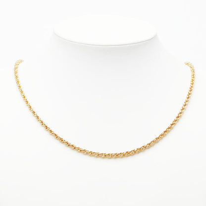 Dior Chain Necklace Gold Plated