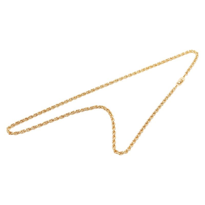 Dior Chain Necklace Gold Plated