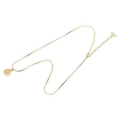 Dior CD Logo Gold Plated Necklace