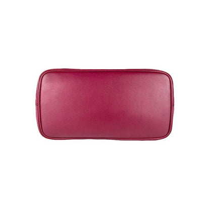 Loewe Handbag Leather Red Wine Red