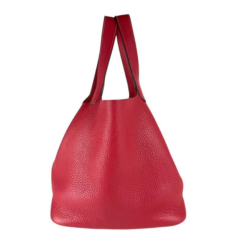 Hermes Handbag Picotin Lock PM 22 Rouge Kazak