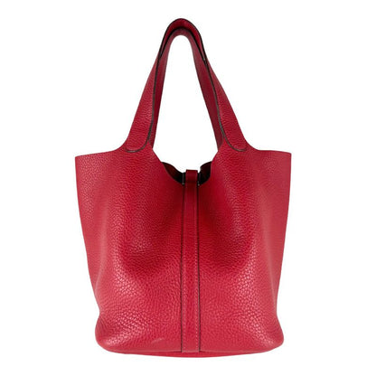 Hermes Handbag Picotin Lock PM 22 Rouge Kazak