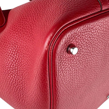 Hermes Handbag Picotin Lock PM 22 Rouge Kazak