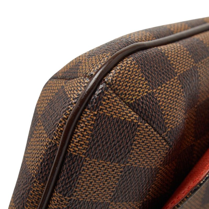 Louis Vuitton Damier Musette Salsa Long Crossbody Shoulder Bag Brown