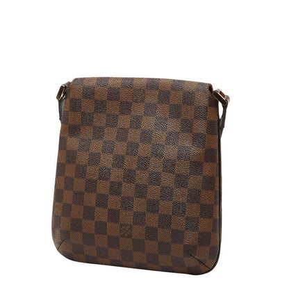 Louis Vuitton Damier Musette Salsa Long Crossbody Shoulder Bag Brown