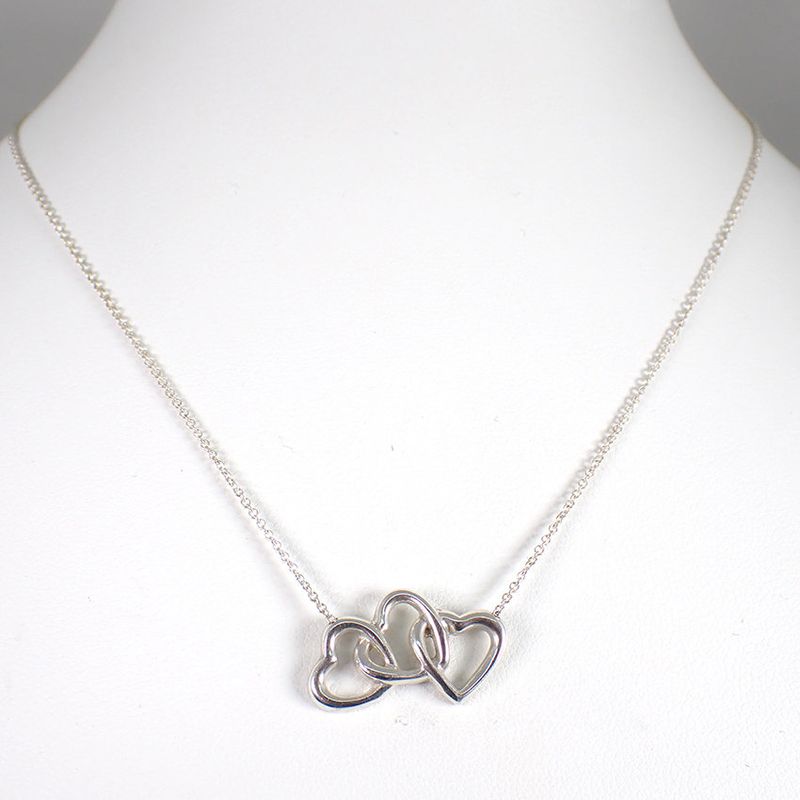 Tiffany & Co 925 Triple Pendant Necklace