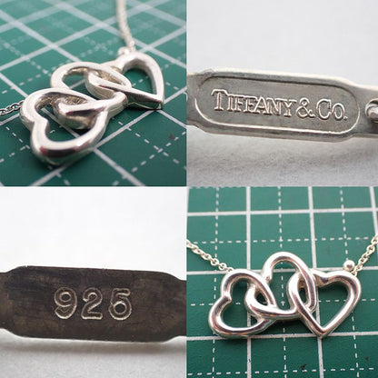 Tiffany & Co 925 Triple Pendant Necklace