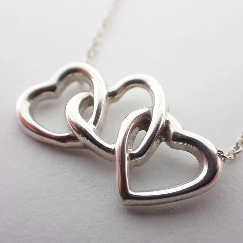 Tiffany & Co 925 Triple Pendant Necklace