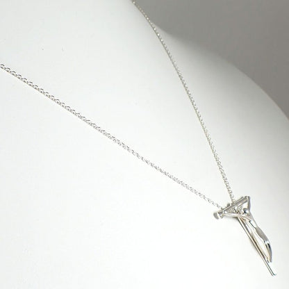 Tiffany & Co 925 Rosary Pendant Necklace