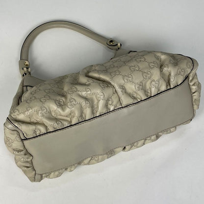 Gucci Guccissima Shoulder Bag Abbey Leather