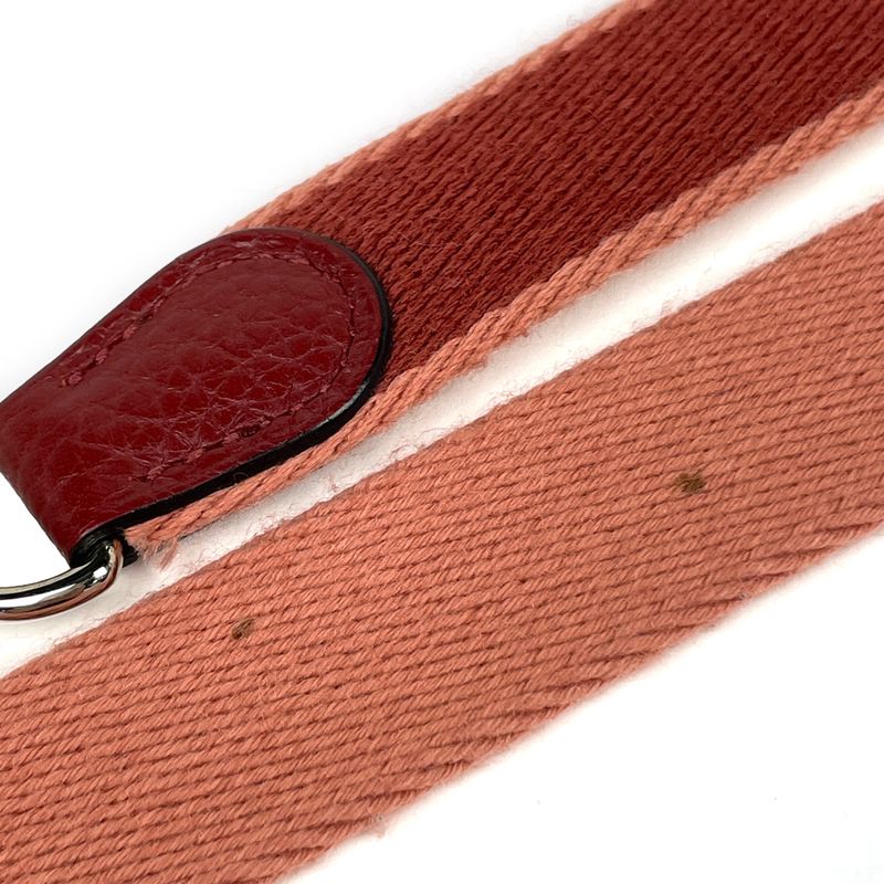Hermes Evelyne TPM Amazon Pochette Mini Perforated Shoulder Bag Taurillon Clemence Rouge Ash