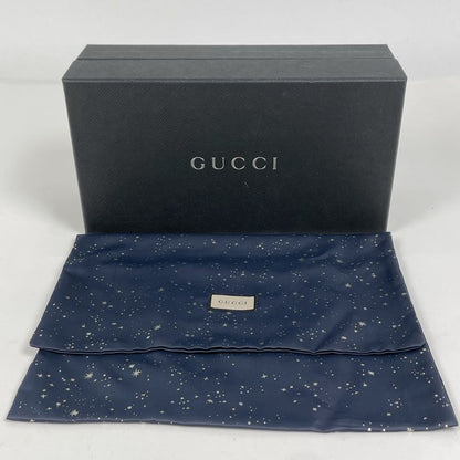 Gucci Interlocking Travel Case Second Bag GG Supreme Beige Red