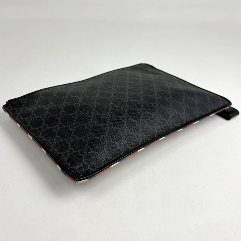 Gucci GG Pattern Second Bag Supreme Night Courier Patch Coated