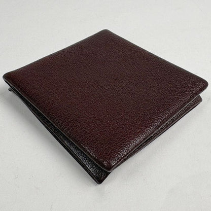 Hermes Zulu Coin Purse Chevre Rouge Ash