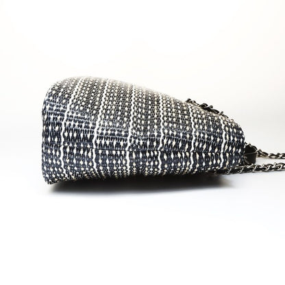 Chanel Handbag Straw Tote CC Logo