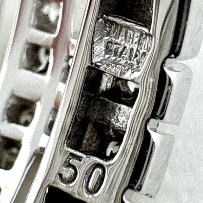 Bvlgari Parentesi Open Work Ring Pave Diamond