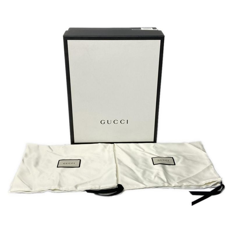 Gucci Sneakers 8 Ace Embroidery High Cut Black Blue Red Fur Black X Blue X Red