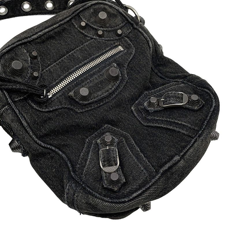 Balenciaga Shoulder Bag le Cagole Denim
