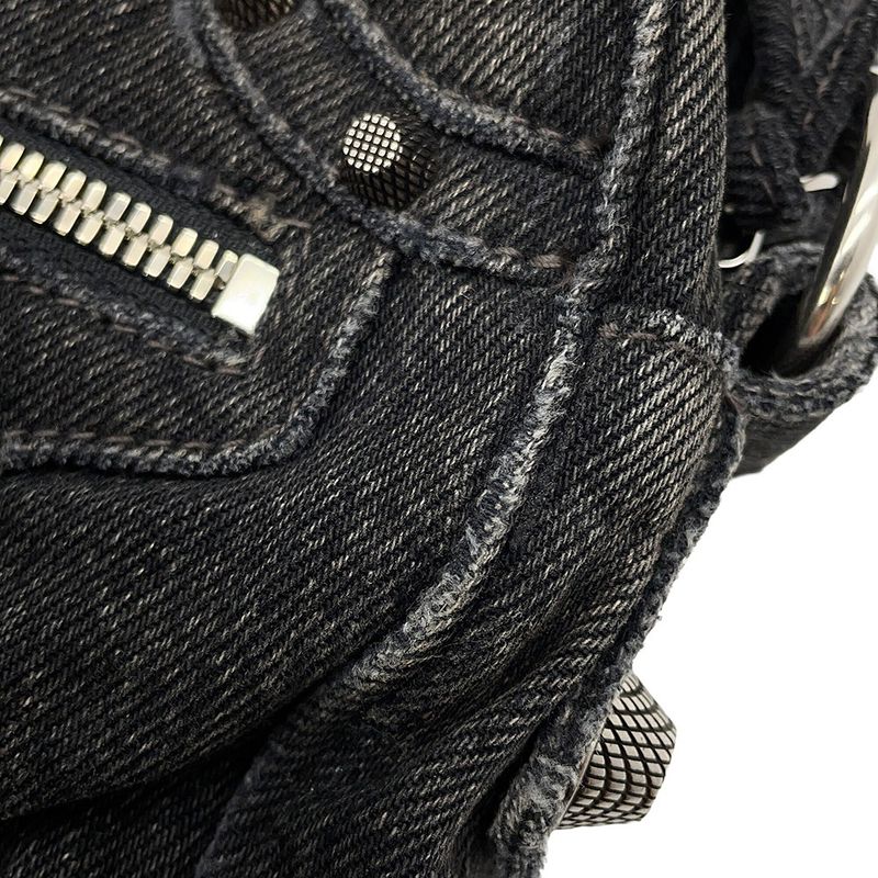Balenciaga Shoulder Bag le Cagole Denim