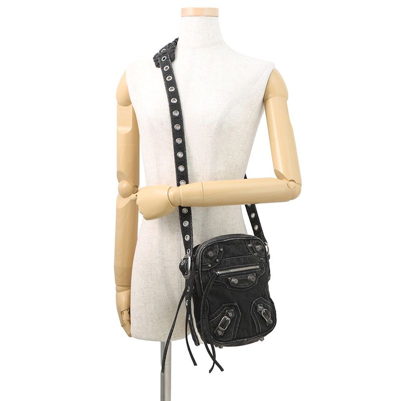 Balenciaga Shoulder Bag le Cagole Denim