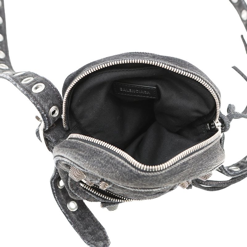 Balenciaga Shoulder Bag le Cagole Denim