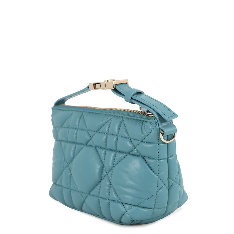 Dior Handbag Macro Cannage Nomad Pouch Small