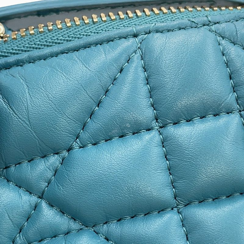 Dior Handbag Macro Cannage Nomad Pouch Small