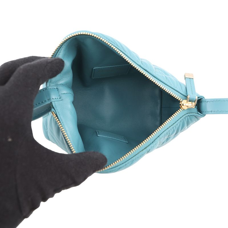 Dior Handbag Macro Cannage Nomad Pouch Small