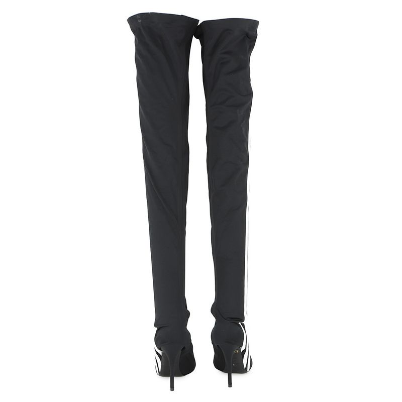 Balenciaga Boots Adidas Collaboration Knife Overnight 37 Black White