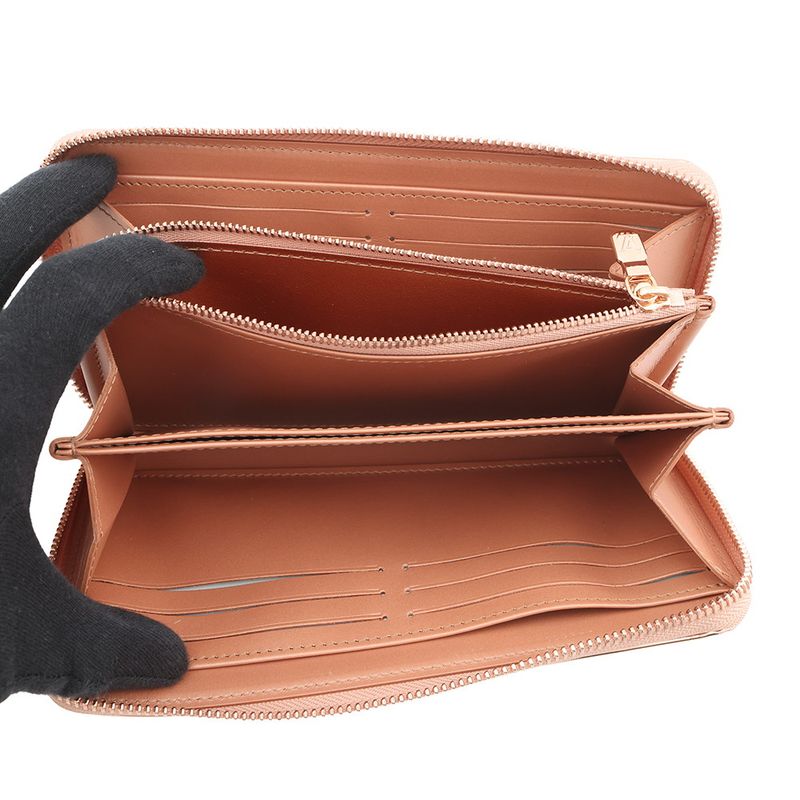 Louis Vuitton Wallet Monogram Zippy LV Ski Copper