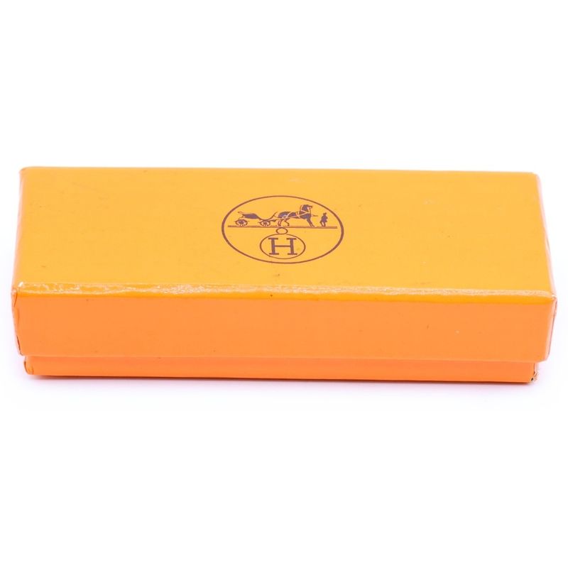Hermes Key Ring Hose Cheval Key Holder Silver