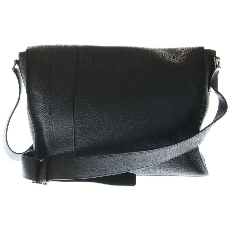 Hermes Sac Alfred 35 Plombe Taurillon Clemence Shoulder Bag Black Leather
