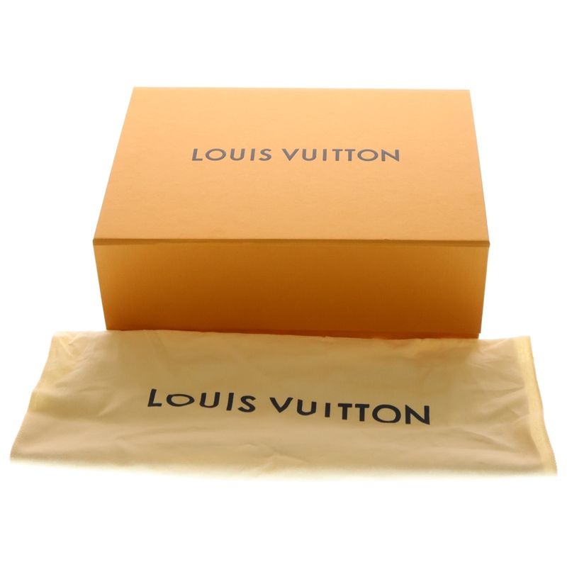 Louis Vuitton Aerogram Take Off Messenger Bag Dark Blue Leather