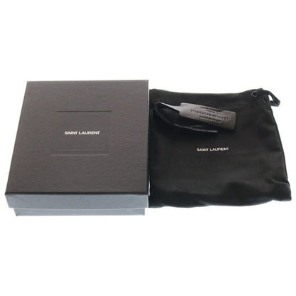 Saint Laurent Paris YSL Leather Black