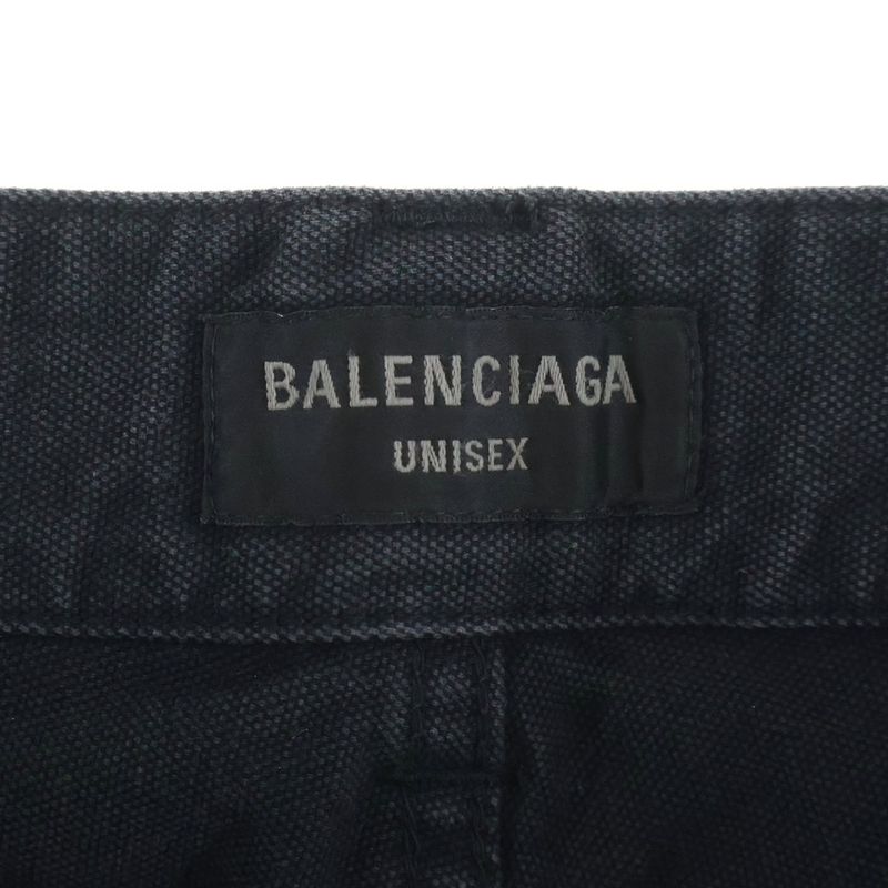 Balenciaga Multi Pocket Skateboard Long Pants Black