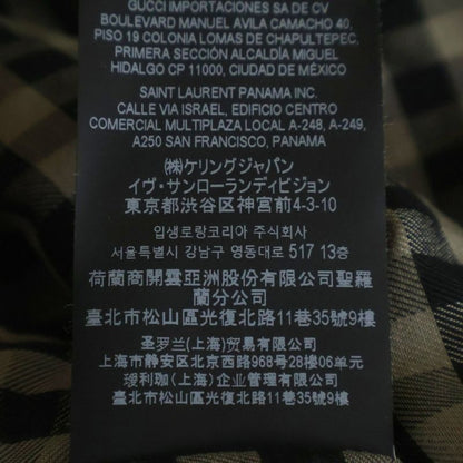Saint Laurent Paris Trench Coat Black