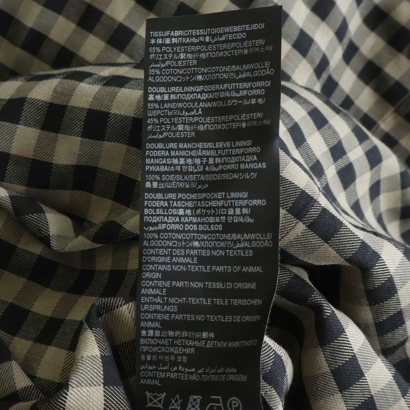 Saint Laurent Paris Trench Coat Black