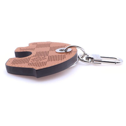 Louis Vuitton Summer Melody Damier Perforated Key Holder Bag Charm Cowhide