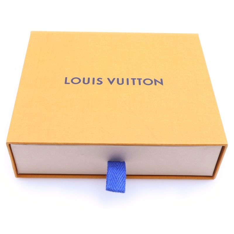Louis Vuitton Summer Melody Damier Perforated Key Holder Bag Charm Cowhide