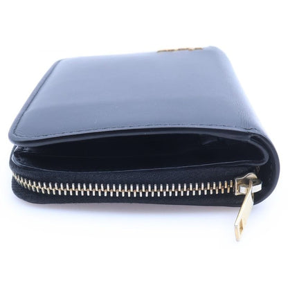 Saint Laurent Paris Tiny Monogram Compact Zip Wallet Bifold Coin Case