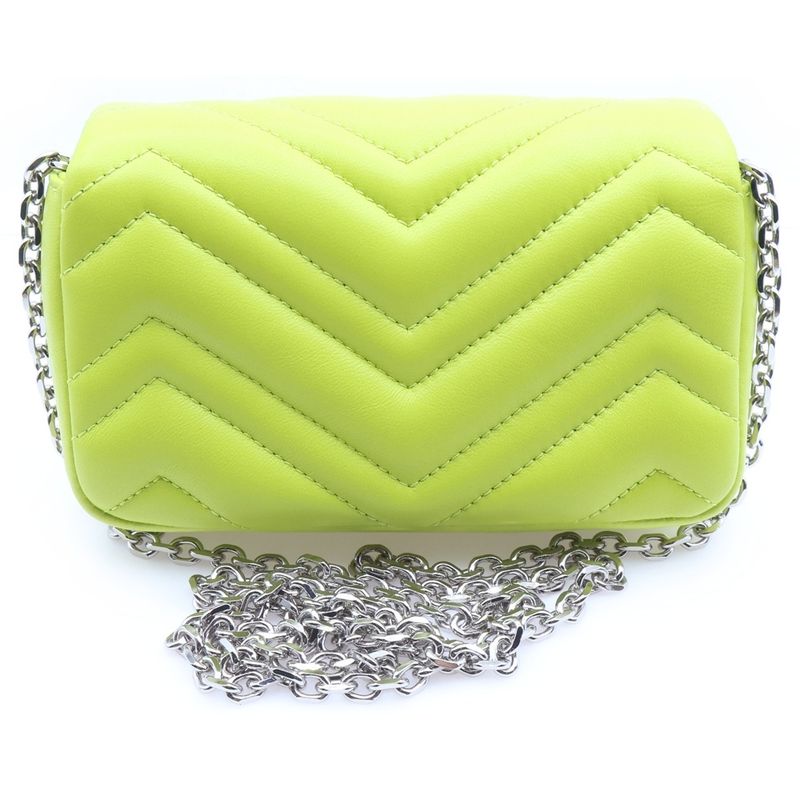 Gucci GG Marmont Quilting Mini Shoulder Bag Quilted