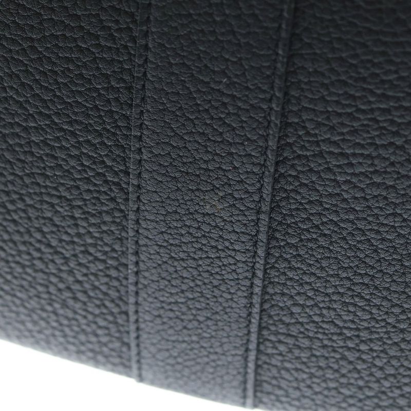 Hermes Garden Party PM Black Negonda Tote Silver