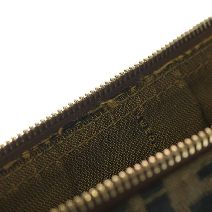 Fendi Zucca Shoulder Back Canvas Brown