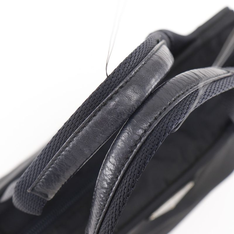 Prada Mini Boston Nylon Black Handbag